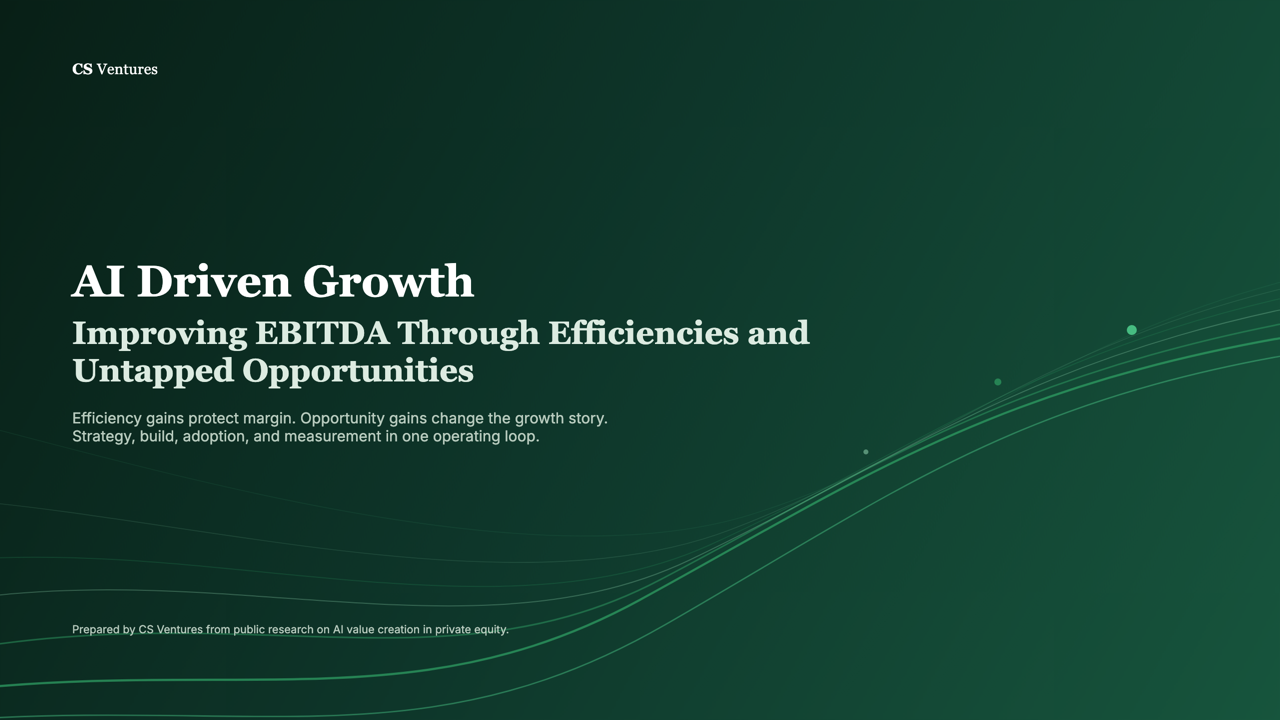 AI Driven Growth deck cover